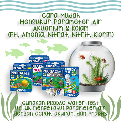 Alat tes air Nitrit No2 Nitrite Water Test Kit Aquarium Tawar Laut